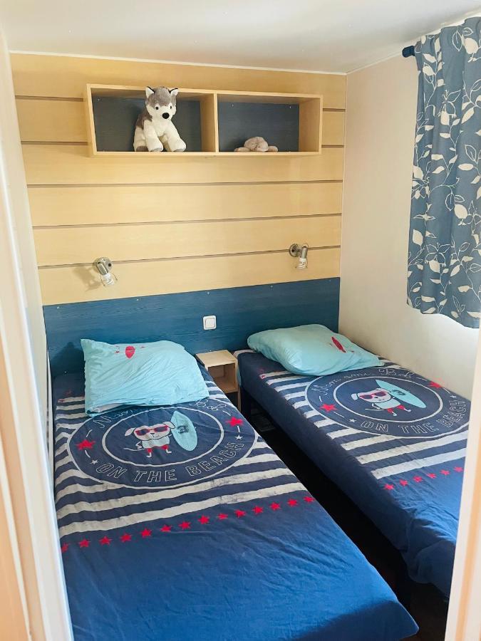 Mobil Home 8 Personnes Camping L'Elysee Vagues Oceanes 勒格罗-迪鲁瓦 外观 照片