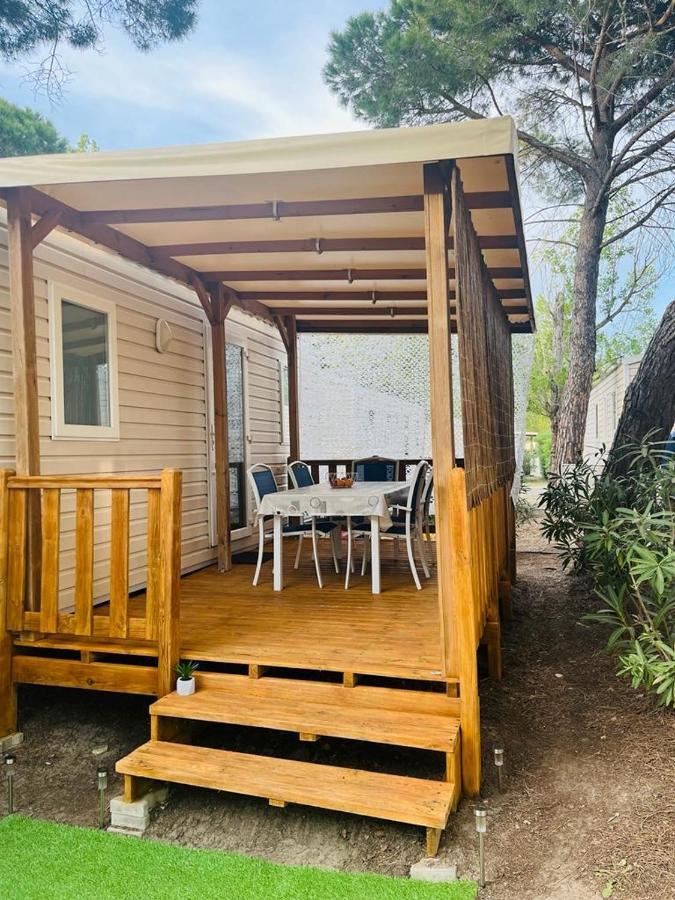 Mobil Home 8 Personnes Camping L'Elysee Vagues Oceanes 勒格罗-迪鲁瓦 外观 照片